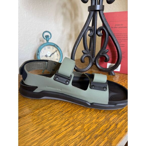 NEW Birkenstock Men’s Tatacoa Sandal In Futura Khaki Adjustable Strap Siz13 NIB main image 9